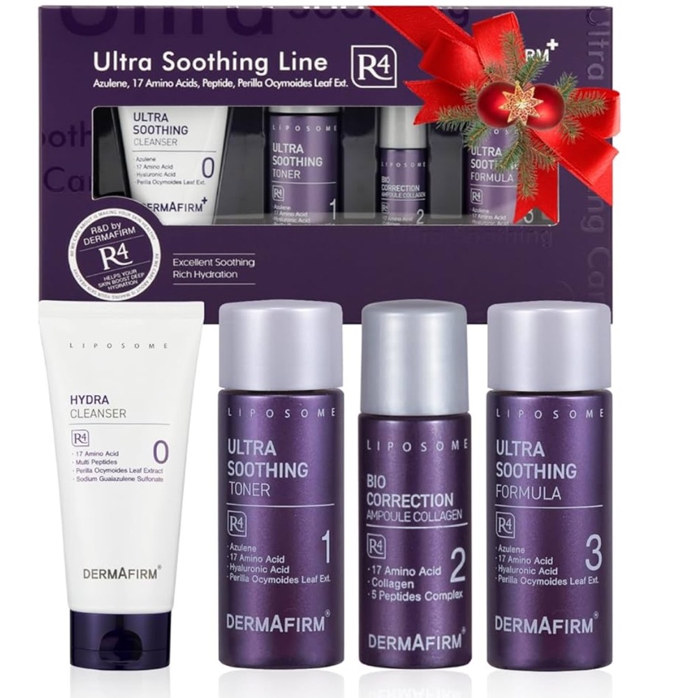 DERMAFIRM-Ultra Soothing LineR4 FaceCare Kit Soothing&Hydration CombinationSkin